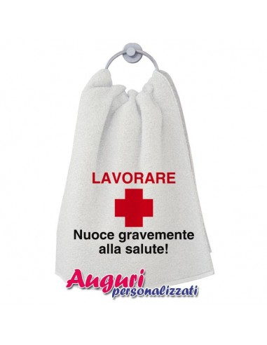 Asciugamano ricamato-Lavoro