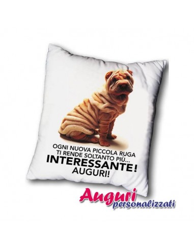 Cuscino Compleanno-Rughe