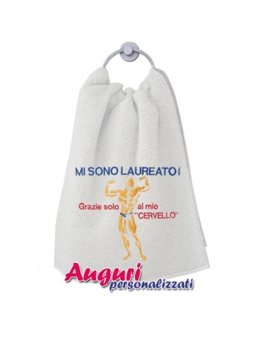 Asciugamano Mi sono laureato