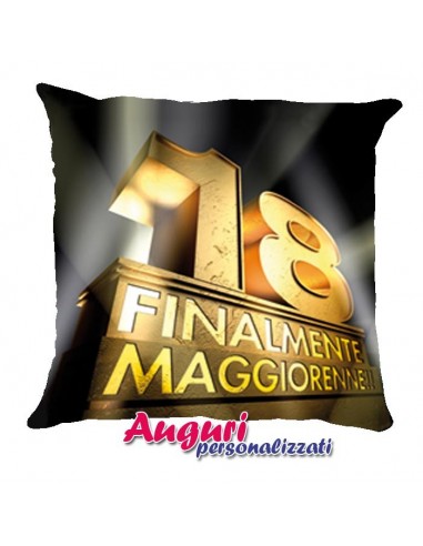 Cuscino-18 Anni
