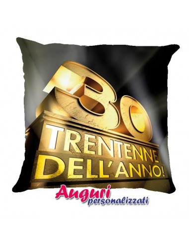 Cuscino-30 Anni