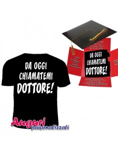 T-shirt laurea nel...