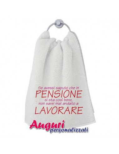 Asciugamano Pensione-Se avessi saputo