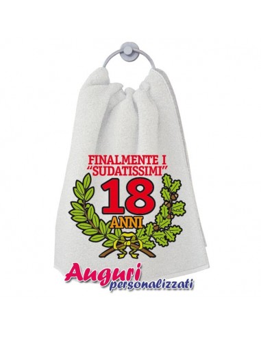 Asciugamano I miei primi 18 anni