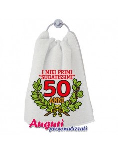 Asciugamano I miei primi 50...