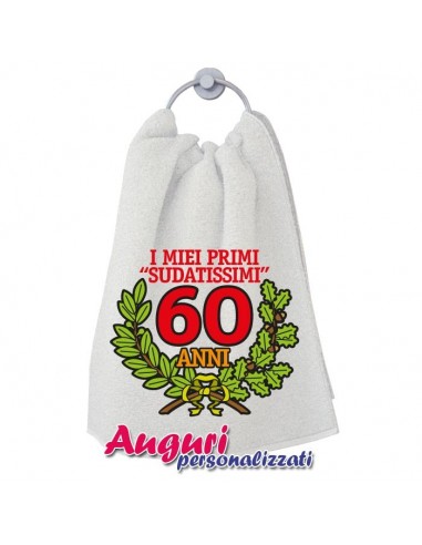 Asciugamano I miei primi 60 anni