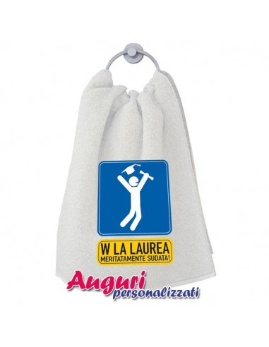 Asciugamano per i sudori... della Laurea