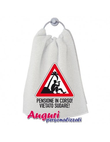 Asciugamano-Pensione in corso